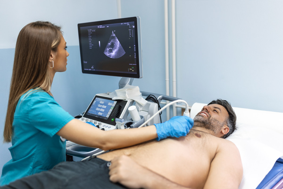 Plastic surgery Royal | Ultrasound examination of the heart